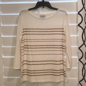 Liz Claiborne mid sleeve blouse